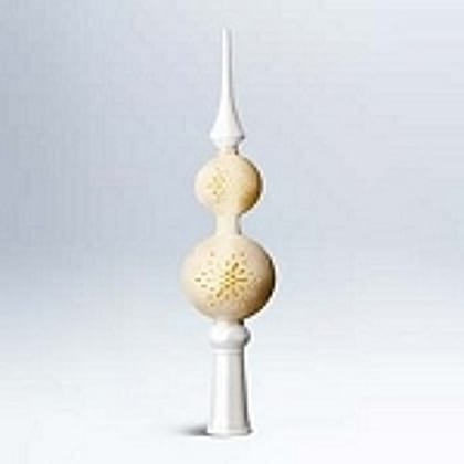 2011 Pierced Finial Tree Topper, Wonder and Light